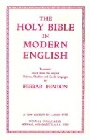 Ferrar Fenton : Translation of the Bible (leatherette edition)